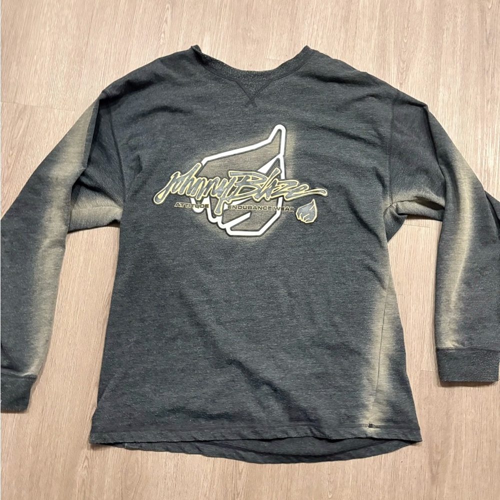 Wu-Tang Johnny Blaze Long Sleeve Crewneck – Men’s XL